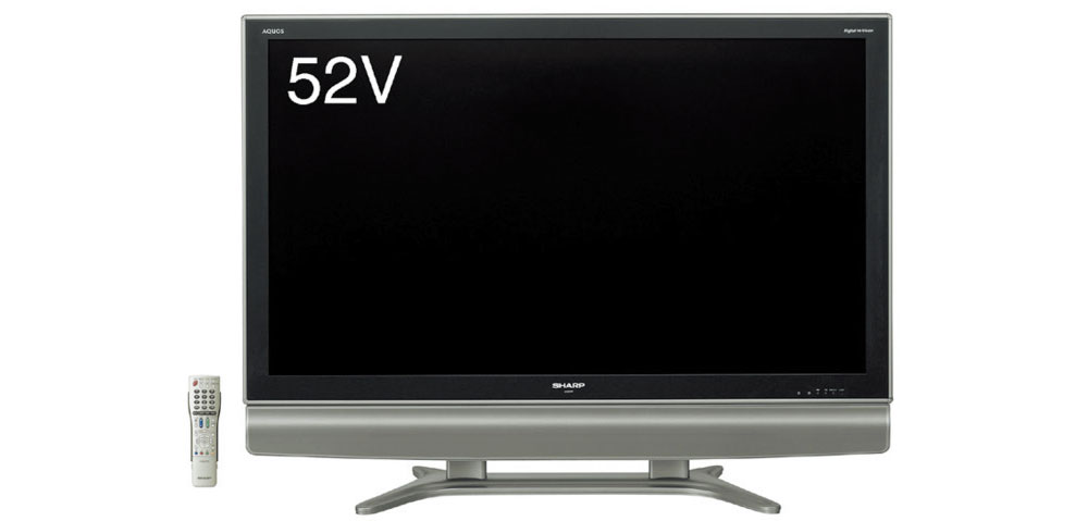 SHARP 52V型フルハイビジョン液晶テレビAQUOS LC-52GX1W 