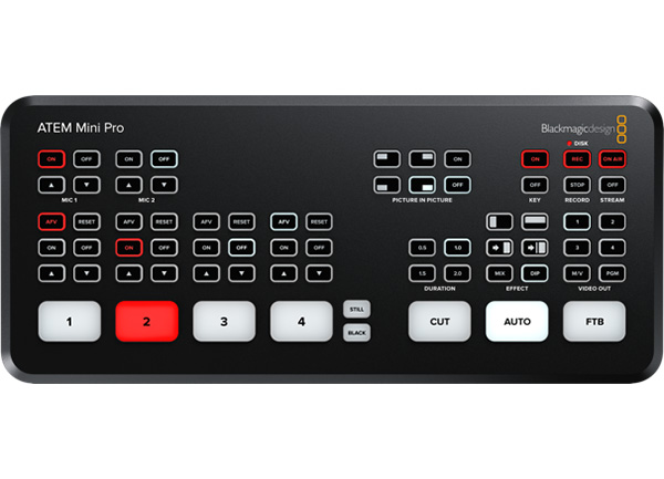 Blackmagic Design ATEM Mini Proレンタル・販売を開始しました